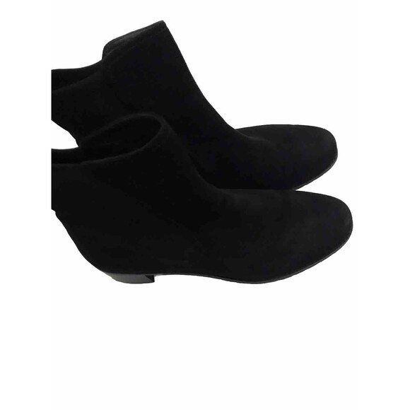 Stuart Weitzman Women’s  Suede Booties Black Color Size 8.5  S5135 120 H/20 - Picture 5 of 16